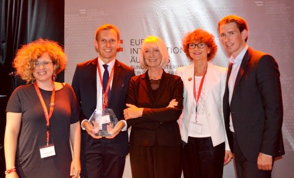Intercultural Achievement Award. Wiedeń, 02.09.2015